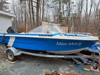 Boat and Trailer for sale as is