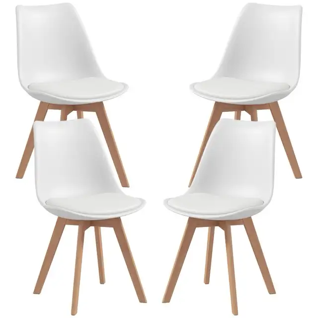 Dining Table Chairs, Rubber Wood Kitchen Table Chairs in Chairs & Recliners in Markham / York Region - Image 3