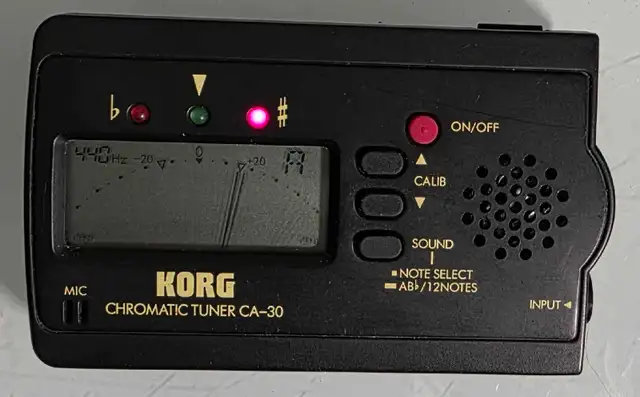 Korg CA-30 Chromatic Tuner in Guitars in Edmonton - Image 3