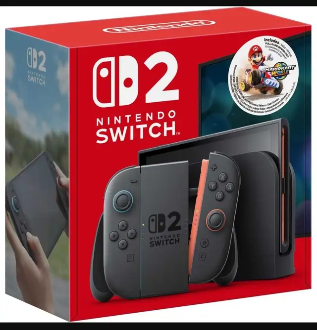 Sealed, Brand New, Nintendo Switch 2 Bundle in Nintendo Switch in Edmonton - Image 2