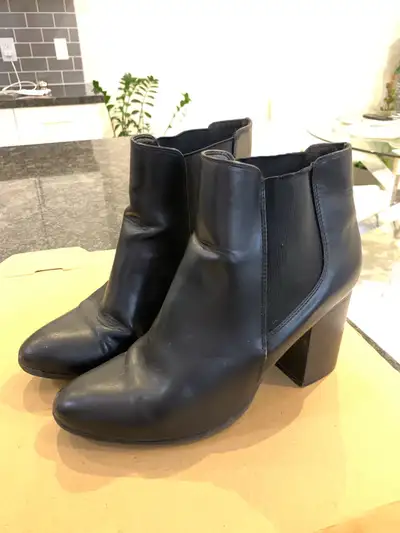 Ankle Heel Boots (Size 9), View more