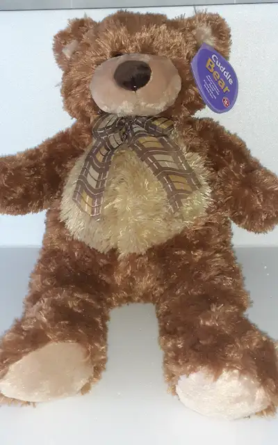 TESCO '08 - CUDDLE PLUSH BEAR - 22" Tall New with Tags, View more