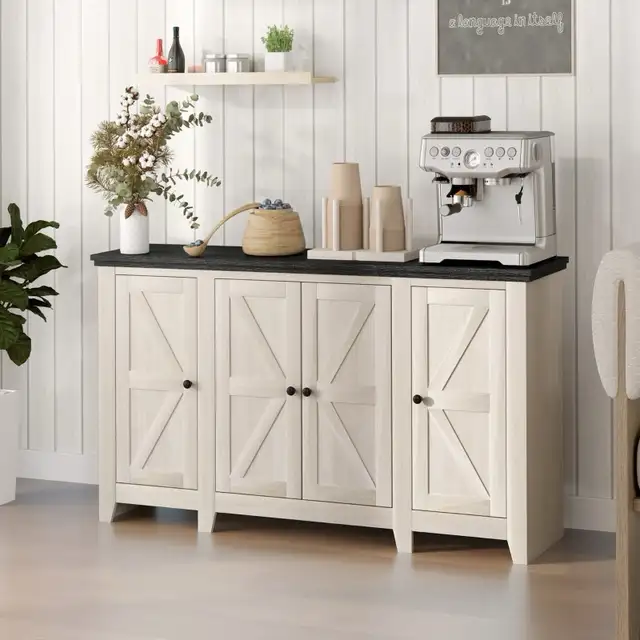 Beautiful Wood grain rustic Sideboard, Buffet Cabinet  in Hutches & Display Cabinets in Markham / York Region - Image 9