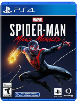 PS4 Marvel SPIDER-MAN Miles Morales game, View more