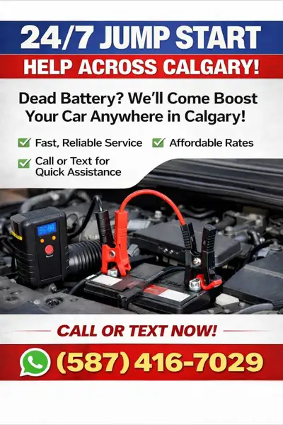 Jump start service Calgary , View more