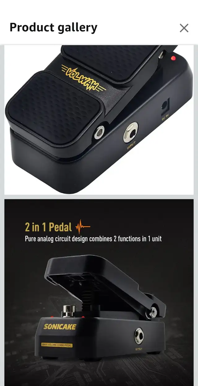 SONICAKE VolWah Active Volume & Wah Pedal in Amps & Pedals in City of Toronto - Image 10