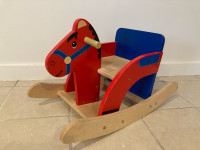 Wooden rocking  horse 