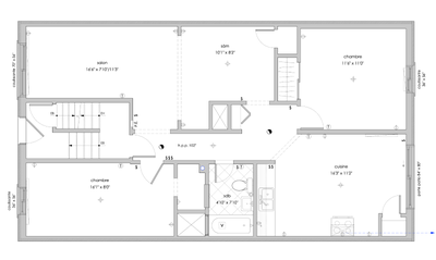 Beau grand 4 ½. 2 chambres fermées. Ahuntsic. 1er juillet (ou avant) Bienvenue aux familles avec enf...