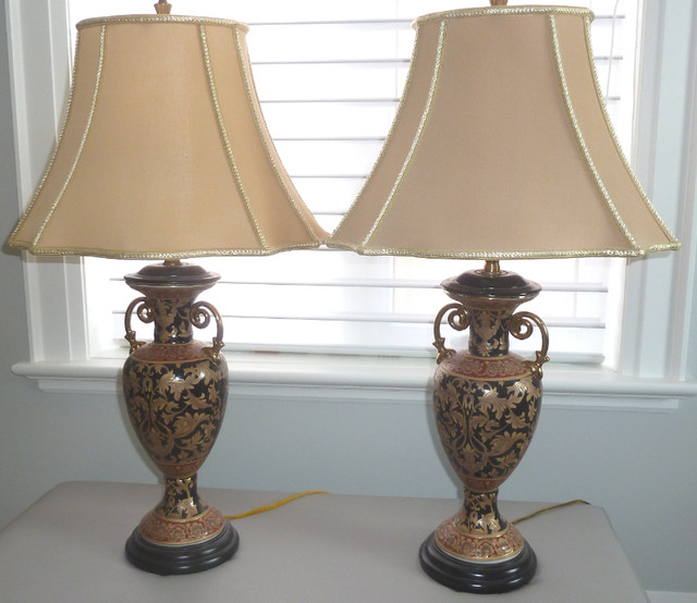 Bombay Company Porcelain Lamps in Indoor Lighting & Fans in Oakville / Halton Region