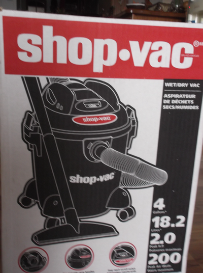 shop vac 4 gallons jamais servie, View more