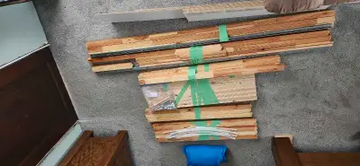 Ikea bunk bed/loft bed Used, good condition. Everything is here, the pieces are tapped together that...