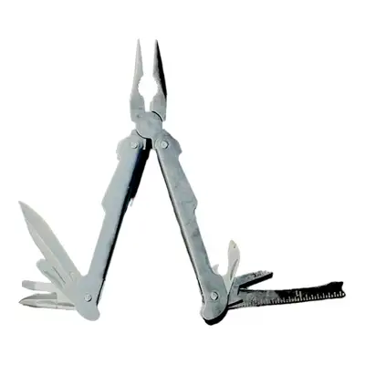 John Benzen tools, division of Chicago Tools, The pliers consists of: screwdriver ends, saw, knife,...