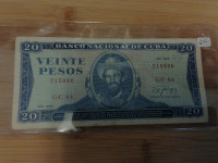 20 Pesos Cuba Banknote