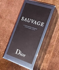 DIOR SAUVAGE AFTER-SHAVE LOTION -100 ML – BRAND NEW SEALED BOX
