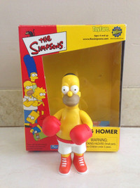 THE SIMPSONS WORLD OF SPRINGFIELD EXCLUSIVE BOXING HOMER FIGURE 