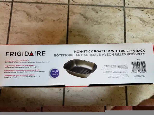 Frigidaire non-stick roasting pan in Kitchen & Dining Wares in Mississauga / Peel Region - Image 3