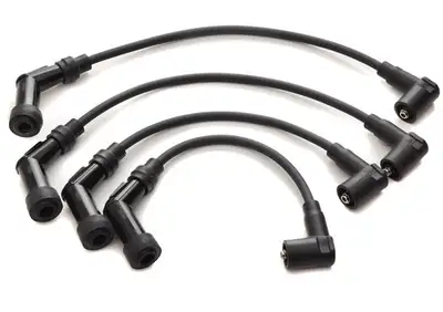 Ensemble NEUF de câbles d'allumage pour les modèles BMW: K1200RS , K1200LT , K1200GT (2003-2005 seul...