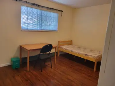 Located at Vancouver East, a spacious single private room of a 2-bedroom suite in a detached house,...
