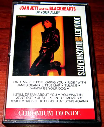 Cassette Tape :: Joan Jett And The Blackhearts – Up Your Alley (CrO₂, Dolby) $8 Dollars A1 I Hate My...