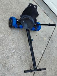 Hoverboard with cart