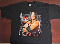 Vintage WCW Bret Hitman Hart T-Shirt XL