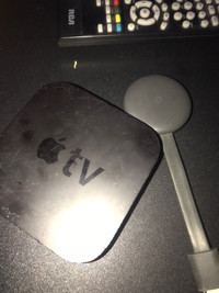 Apple TV pod thing and chrome cast