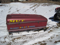 MUT pop up Ice fishing hut, tow behind