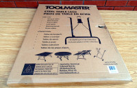 Toolmaster Set of Collapsible Metal Table Legs  - New