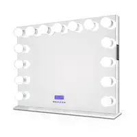 GLOWPRO Hollywood LED Makeup Mirror for Vanity. Bl