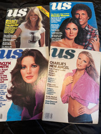 4 Vintage 1977 Issues US magazines $15 Each