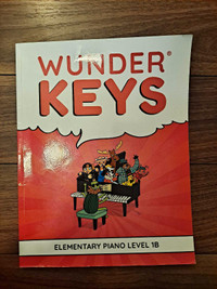 WunderKeys Piano level 1B paperbook