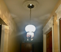 Lustre ancien Plafonier vintage ceiling light fixture