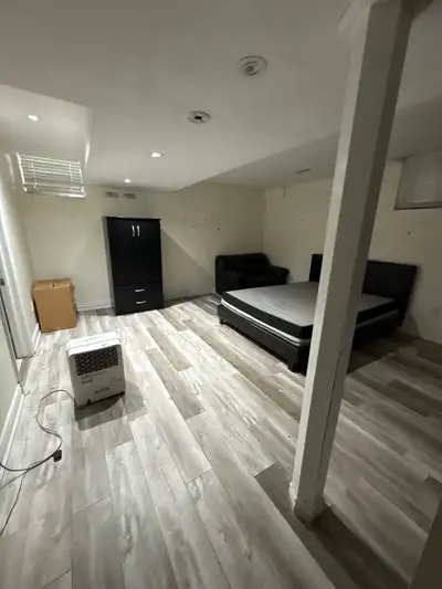 This is a private furnished basement with laundry, wifi and all utilities included. House is close t...