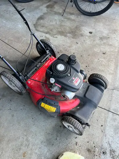 gas self propelled lawn mower, View more