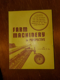 Farm Machinery in Perspective Vintage Book