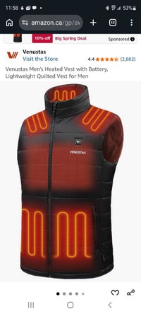 Heated vest Calgary Alberta Preview
