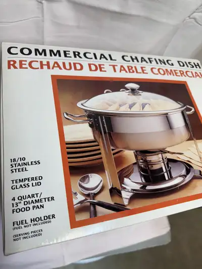 Commercial Chafing Dish Asking 70, View more