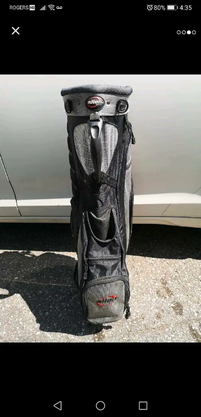 ALIEN STAND UP GOLF BAG NO COVER in Golf in Barrie - Image 4