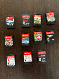 Eleven Nintendo Switch Games 