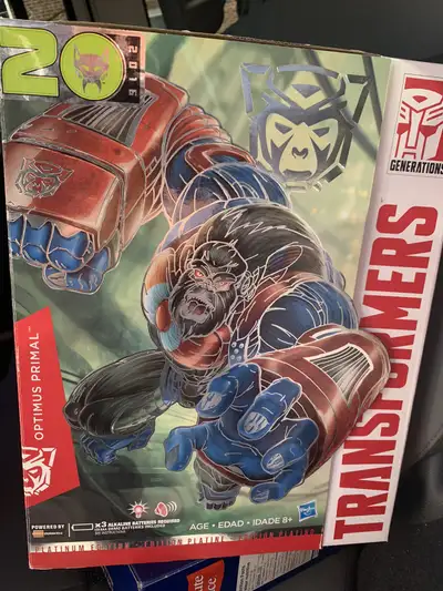 Optimus Primal Transformers In Box New Complete, View more