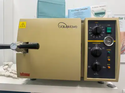 Reliable medical autoclave for sale. The unit is fully functional, clean, and well maintained. It ha...