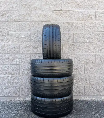 Michelin Pilot Super Sport BMW Star Rated Summer Tires. 2x 245 35 20 & 2x 275 30 20 (95%). Fits: BMW...