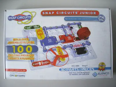 Easy and fun toy with tons of practical projects in electronics. Like new condition. Only the box ha...