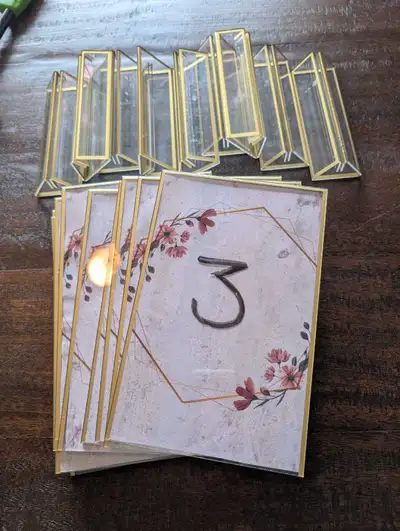 Table Number Signs, View more