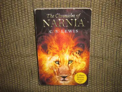 HEY FOR SALE IS AN OMNIBUS COLLECTION OF ALL 7 CHRONICLES OF NARNIA BOOKS. IT IS IN GOOD CONDITION.