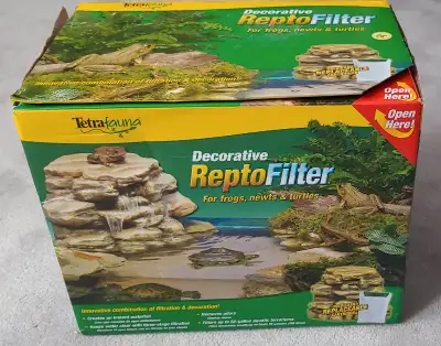 Tetra fauna decorative ReptoFilter for frogs, newts and turtles New in the box