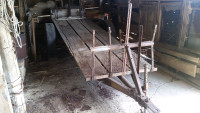 Utility trailer on Heavy truck frame and springs REDUCED