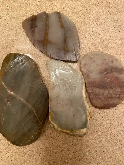 I'm offering a variety of sliced rocks for Lapidary Starting at 50 cents each Some from the Dominic...
