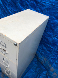 I deliver! Vintage File Metal Cabinet