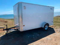 6x12 Enclosed trailer-  like new
